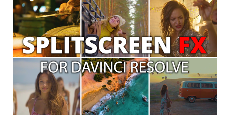 Split Screen Sequence Titles from Content Creator Templates