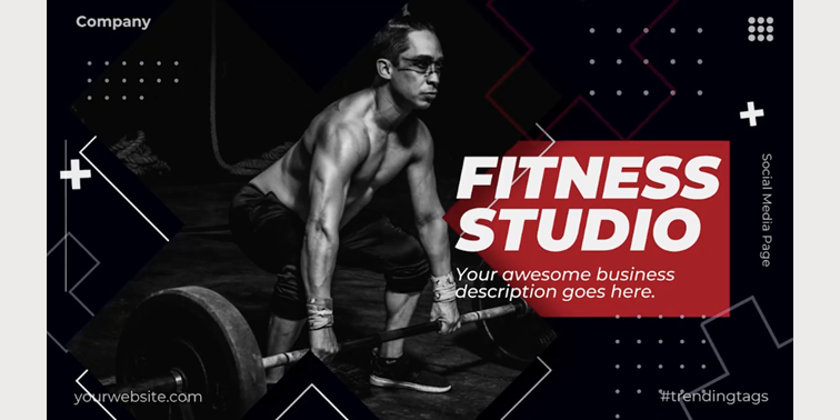 Fitness Studio Titles from Content Creator Templates